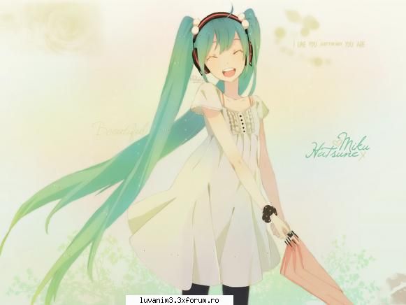 Hatsune Miku - Mmmmm..este o tipa ff dragutza,membra a grupului - ~Vocaloid~