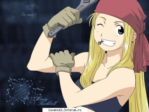 Winry Rockbell - ~StilNuGluma~ - ~Full-Metal-Alchemist~