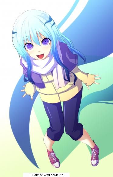 blue hair :razz:   :zzz:   :razz: anime girls
